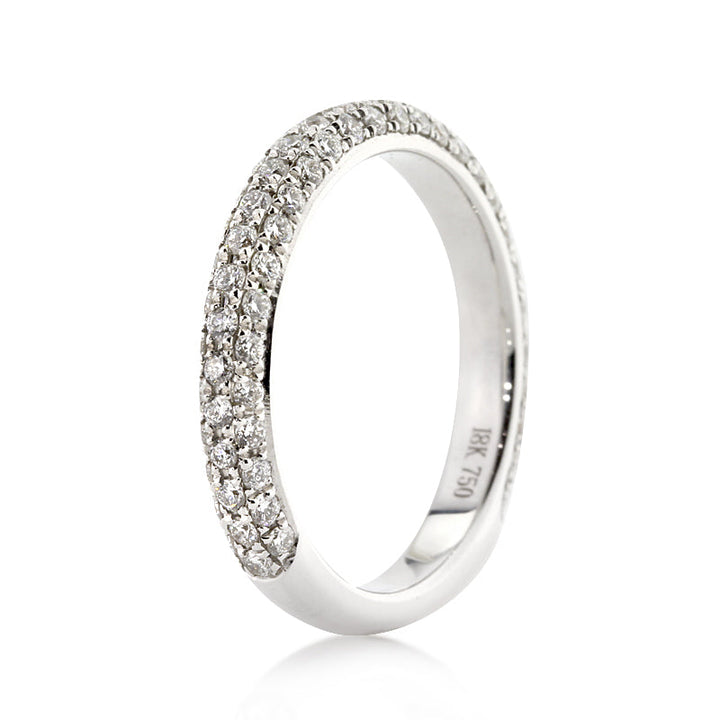 1.00ct Round Brilliant Cut Lab Diamond Wedding Band