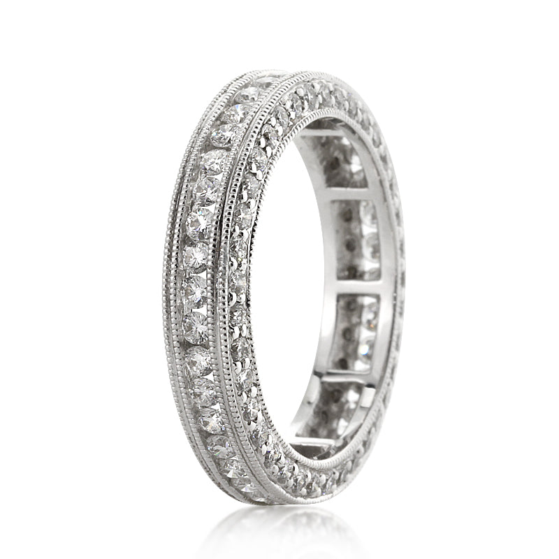 1.75ct Round Brilliant Cut Lab Diamond Eternity Band