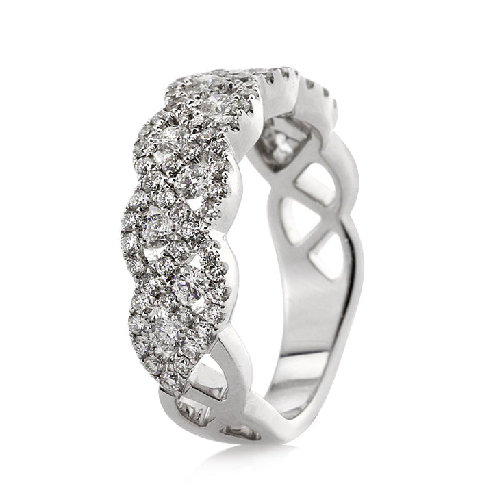 1.10ct Round Cut Lab Diamond Ring