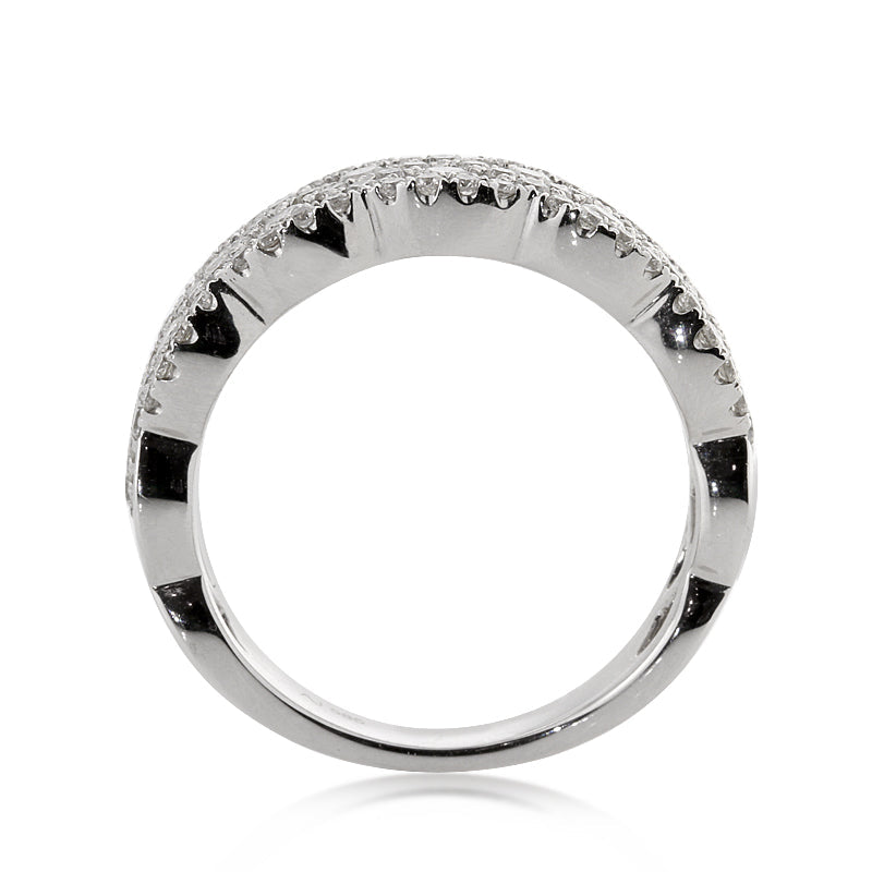 1.10ct Round Cut Lab Diamond Ring