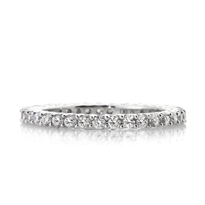 1.00ct Round Brilliant Cut Lab Diamond Eternity Band