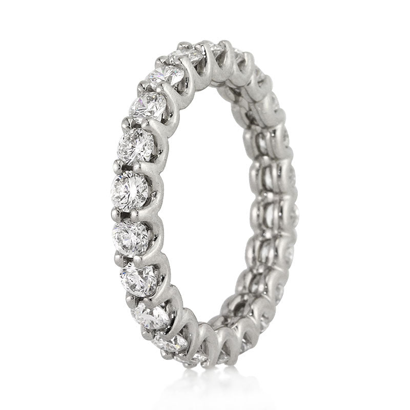 2.00ct Round Brilliant Cut Lab Diamond Eternity Band