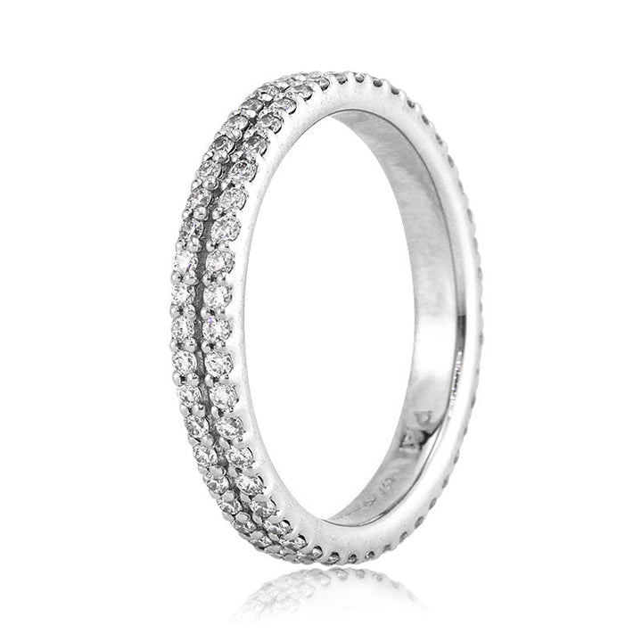 1.00ct Round Brilliant Cut Lab Diamond Eternity Band