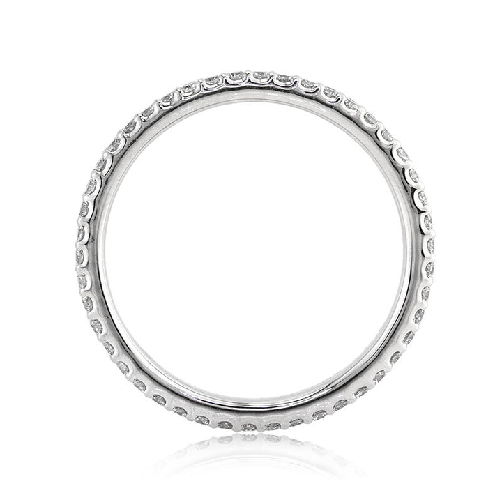 1.00ct Round Brilliant Cut Lab Diamond Eternity Band