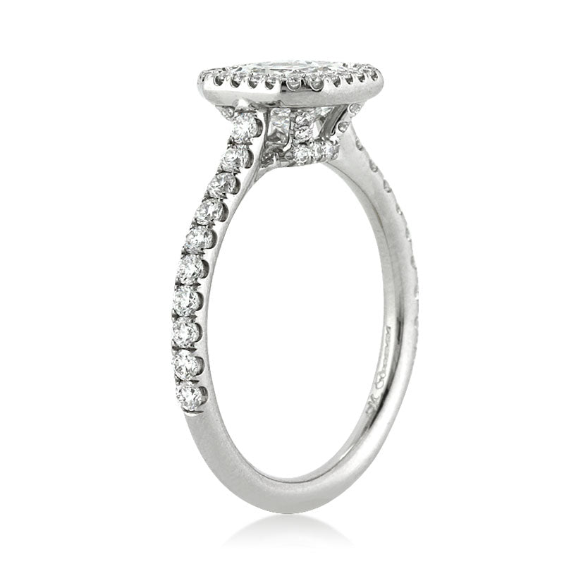 1.86ct Radiant Cut Lab Diamond Engagement Ring