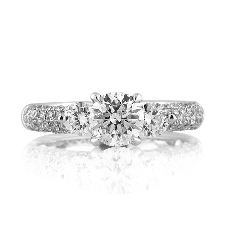 1.90ct Round Brilliant Cut Lab Diamond Engagement Ring