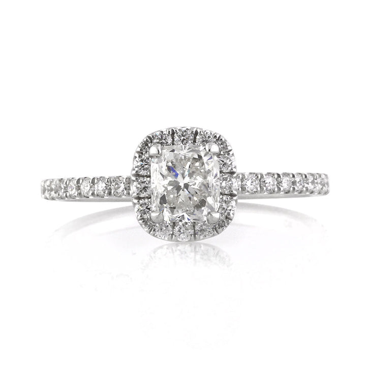 1.29ct Cushion Cut Lab Diamond Engagement Ring