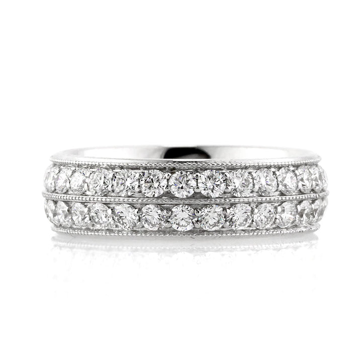 2.20ct Round Brilliant Cut Lab Diamond Eternity Band