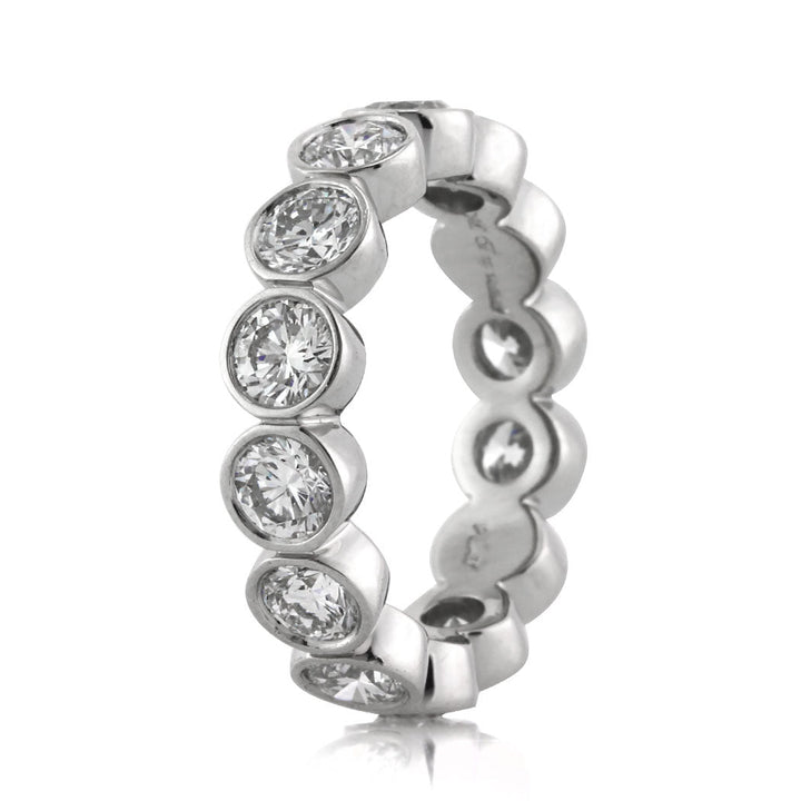 3.40ct Round Brilliant Cut Lab Diamond Eternity Band