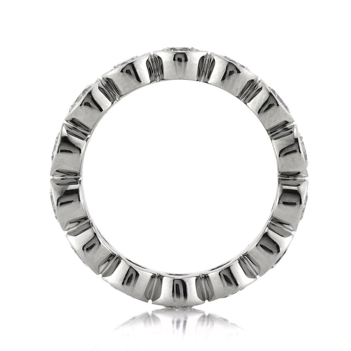 3.40ct Round Brilliant Cut Lab Diamond Eternity Band