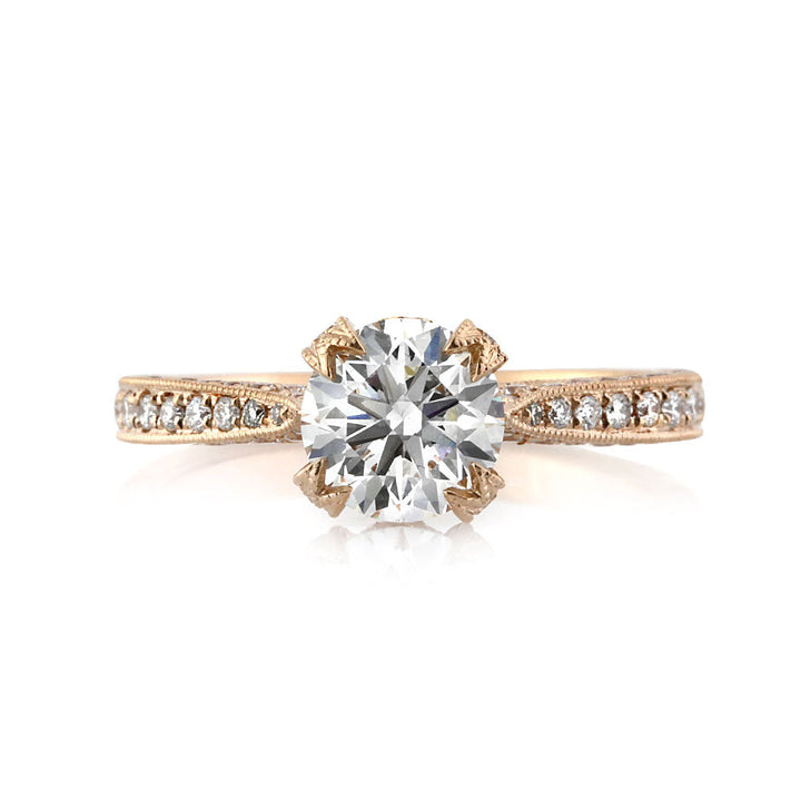 1.95ct Round Brilliant Cut Lab Diamond Engagement Ring