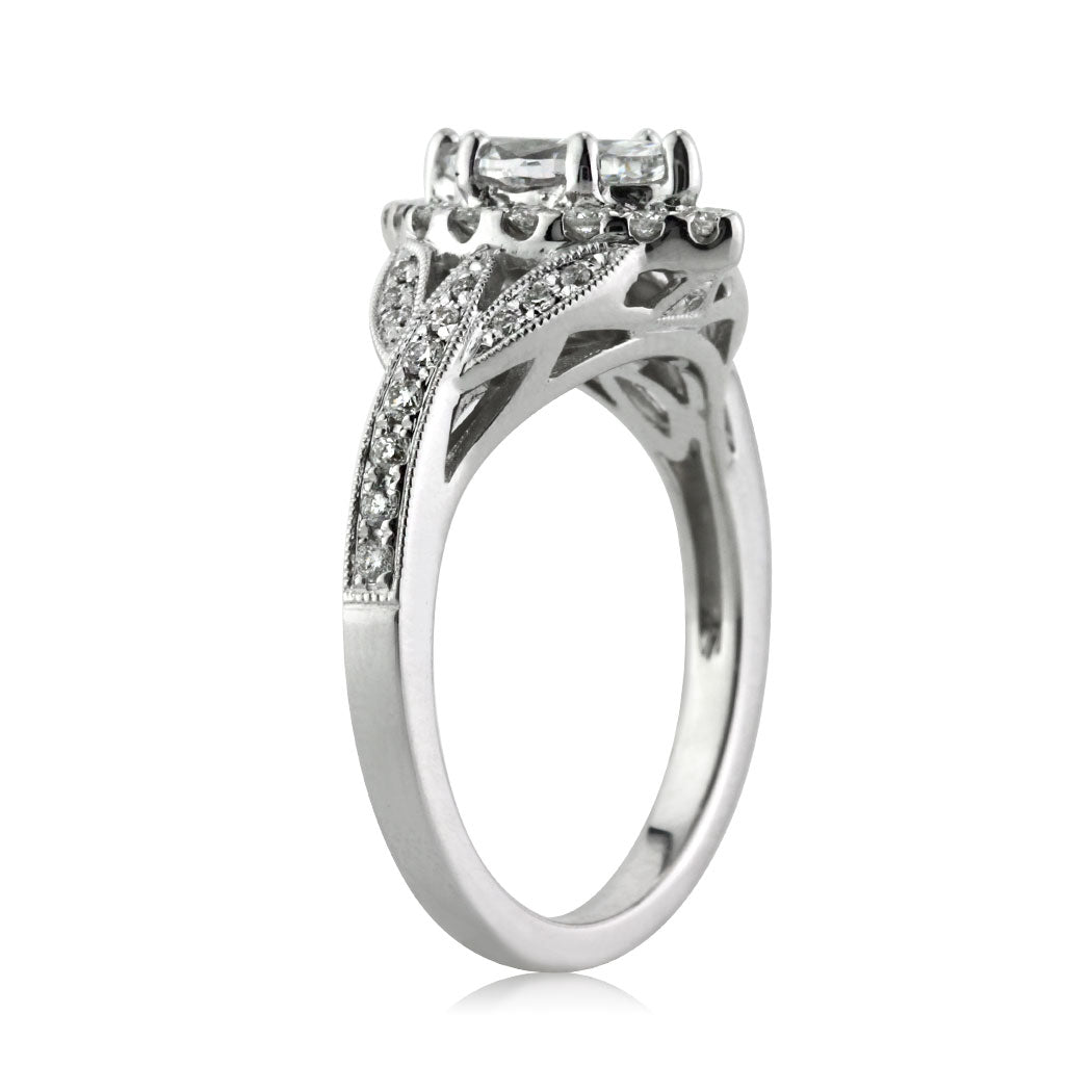 1.20ct Marquise Cut Lab Diamond Engagement Ring