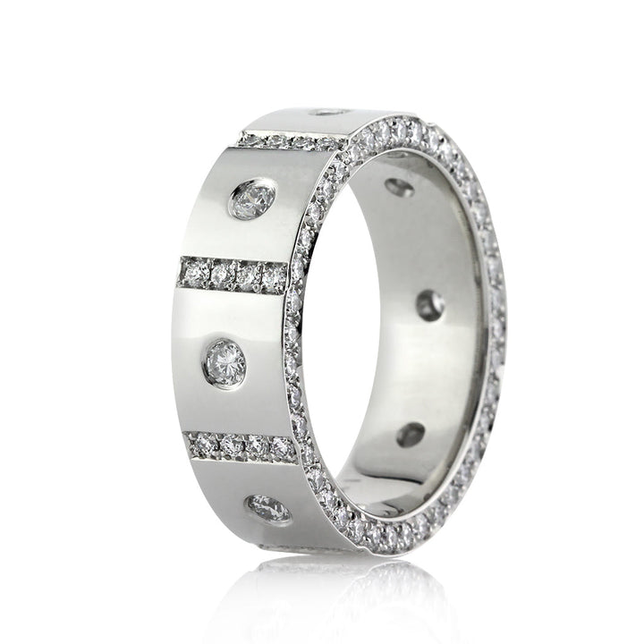 1.50ct Round Brilliant Cut Lab Diamond Eternity Band