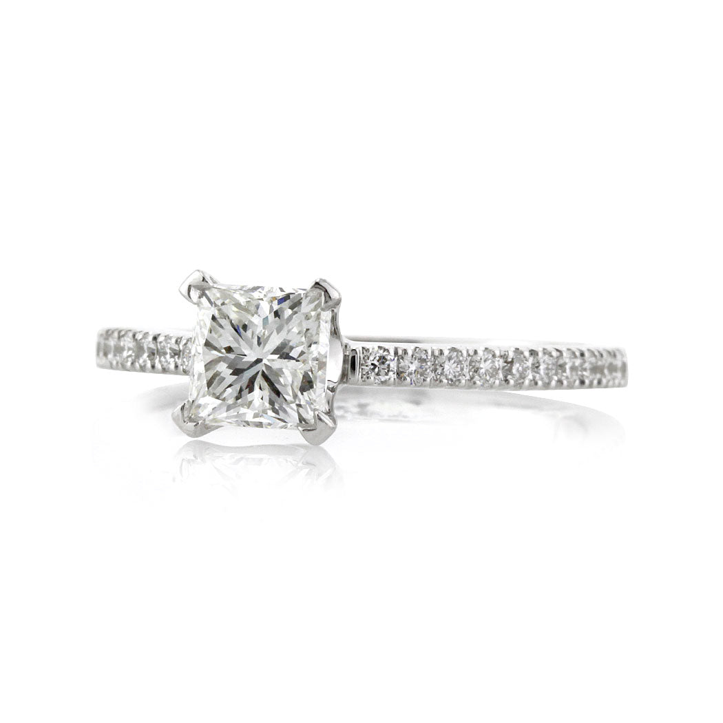 1.18ct Princess Cut Lab Diamond Engagement Ring