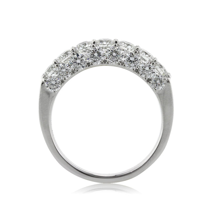 2.00ct Round Brilliant Cut Lab Lab Diamond Three-Sided Ring