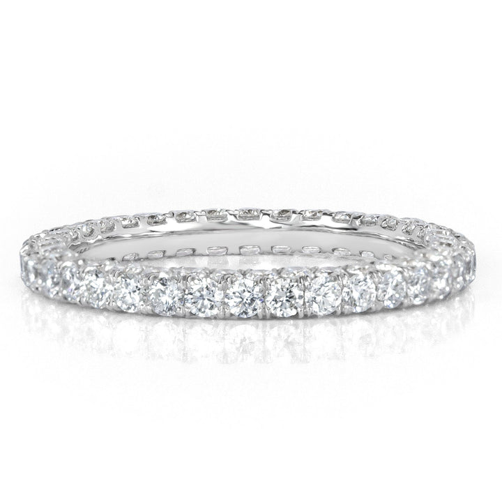 2.00ct Round Brilliant Cut Lab Diamond Three-Sided Eternity Band