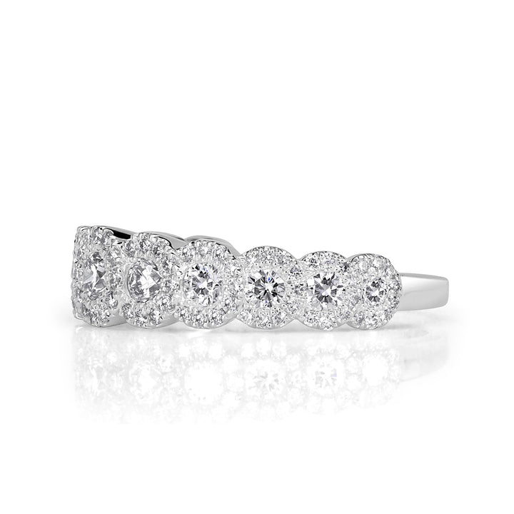 1.02ct Round Brilliant Cut Lab Diamond Ring in Platinum