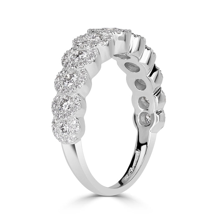 1.02ct Round Brilliant Cut Lab Diamond Ring in Platinum