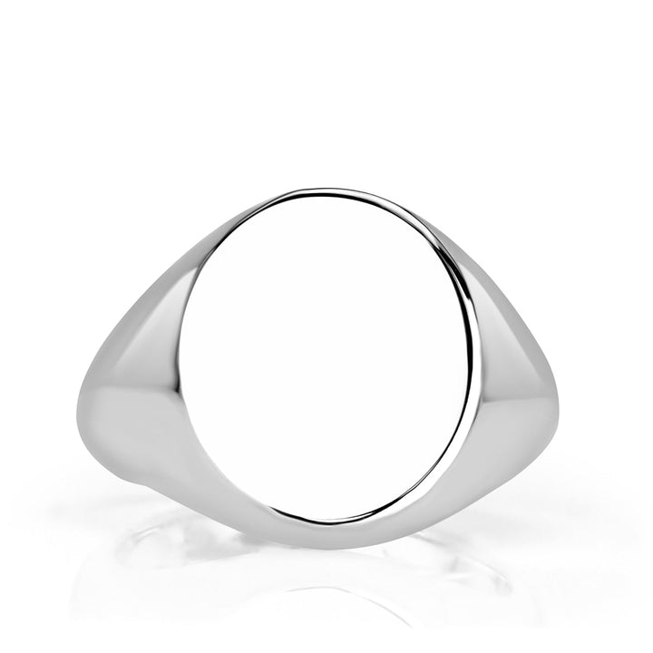 Classic Signet Ring in Platinum