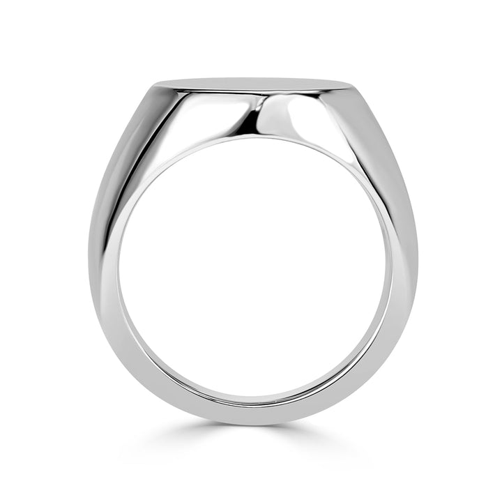 Classic Signet Ring in Platinum