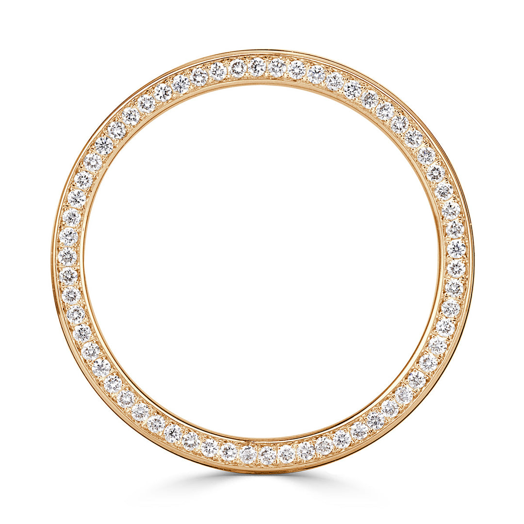 0.65ct Round Brilliant Cut Lab Diamond Men's Two Toned Wedding Band in 18k White and Yellow Gold